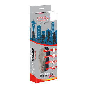 Prezzo di fascia alta Top Quality 3D Plus soletta plantare In Memory Foam anatomica In morbida microfibra traspirante - Product Image 2