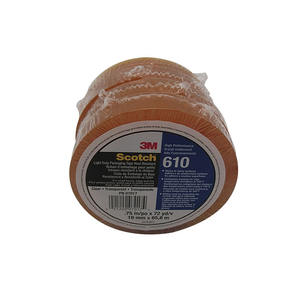 Ruban adhésif en cellophane transparent de qualité supérieure 3M610 résistant à la chaleur, en stock d'usine, <span class=keywords><strong>pour</strong></span> la peinture au pistolet et les tests - Product Image 4