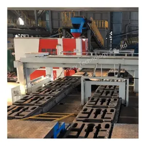 Foundry Sand Casting Molding Machinery Horizontal Flaskless Sand Casting Molding Machines Automatic Green Sand Moulding Machine