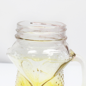 Nuevo Diseño, Jarra de Vidrio con Forma de Zorro/Búho de 450 ml/15 oz, Vaso de Vidrio para Niños con Asa para Beber Bebidas - Product Image 6