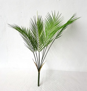 KEWEI 143 branche de palmier artificiel Areca Real Touch feuille de palmier <span class=keywords><strong>Chrysalidocarpus</strong></span> Lutescens Bundle - Product Image 6