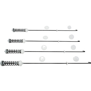 Tiges de suspension pour machine à laver, ensemble de 4 pièces, pièces durables en acier pour réparation de lave-linge, accessoire W10780048 - Product Image 2