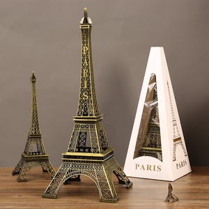 Ornement décoratif de bureau haut de gamme Tour Eiffel de <span class=keywords><strong>Paris</strong></span> pour salon, meuble à vin et meuble TV, souvenir de voyage - Product Image 4