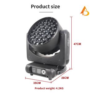 Venta al por mayor desde China: Luz de cabeza móvil LED Bee Eye RGBW 4 en 1 con mezcla de colores, Spot Beam Wash - Product Image 3
