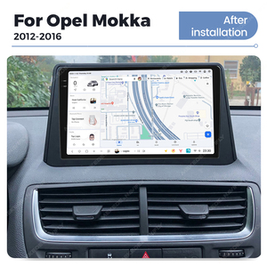 DUDUAUTO per Opel <span class=keywords><strong>Mokka</strong></span> 2012-2016, Sistema Multimediale Android Modificato con Navigazione Bluetooth, Car-play e Schermo Retrovisore - Product Image 4