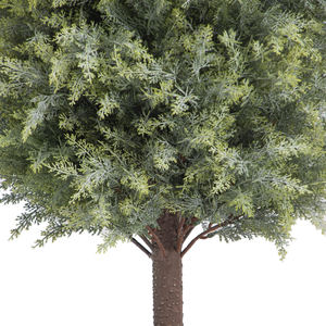 PZ-1-130 <span class=keywords><strong>taille</strong></span> personnalisée sans décoloration fausse plante intérieur bureau plante en pot arbre en plastique dans un pot cèdre artificiel - Product Image 5
