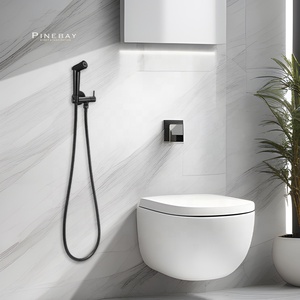 Набор для биде с черным угловым клапаном - Product Image 6