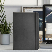 Journal en cuir à couverture rigide avec 100 feuilles pour usage personnel Fil à coudre pour cahier A5 personnalisé relié