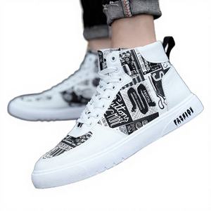 Zapatillas de running y caminar para hombre, transpirables, impermeables, con cordones, de malla, suela de goma, personalizables, al por mayor, económicas, de primavera - Product Image 1