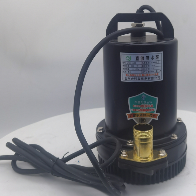1 Inch Outlet DC Brush Solar Submersible Pump for Household Water Pump