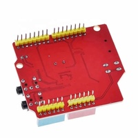 VS1053 MP3 Shield con Placa de Decodificación de Amplificador de Potencia y Función de Grabación Integrada, Montaje SMD/DIP Rojo, Uso General
