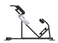 Banc d'hyperextension portable et réglable pour la musculation, chaise romaine, écologique, durable, garantie 10 ans