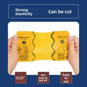 Vierwege-Elastisches Polyester-Tuch Selbstheizendes Quadratisches Pflaster für Äußere Anwendung zur Linderung von Nacken-, Lenden- und Sehnenscheidenbeschwerden Wärmepflaster - Product Image 2