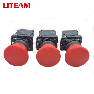 22mm nhựa nấm đẩy nút chuyển đổi IP65 không thấm nước dừng khẩn cấp XB5-AS542 1no1nc điều khiển điện tử tạm thời hoạt động - Product Image 3