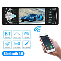 4.1 "Simple 1DIN BT FM MP5 Lecteur USB Unité Principale Autoradio Stéréo