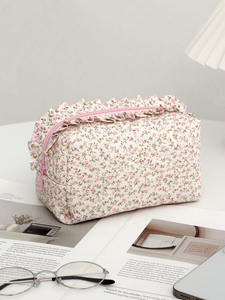 <span class=keywords><strong>Trousse</strong></span> <span class=keywords><strong>de</strong></span> maquillage en dentelle style coréen pour adolescente, <span class=keywords><strong>trousse</strong></span> à crayons en ruban surjeté pour étudiante, <span class=keywords><strong>trousse</strong></span> <span class=keywords><strong>de</strong></span> <span class=keywords><strong>toilette</strong></span> portable et nomade - Product Image 2