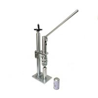 Machine de remplissage et de sertissage semi-automatique d'aérosols ANDUUK, machine de scellage manuelle pour boîtes d'aérosols