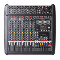 Console de mixage audio professionnelle CMS1000 CMS1000-3 avec couvercle en plastique et effets DSP doubles pour DJ