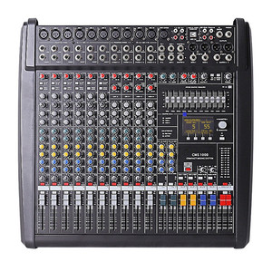 Console de <span class=keywords><strong>mixage</strong></span> audio professionnelle CMS1000 CMS1000-3 avec couvercle en plastique et effets DSP doubles pour <span class=keywords><strong>DJ</strong></span> - Product Image 2