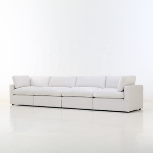 Canapé modulable 4 places sur mesure sur commande crème beige gris gris blanc bleu marine canapé extra large <span class=keywords><strong>lounge</strong></span> - Product Image 3
