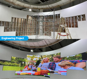 Módulo de Pantalla LED para Video Wall SMD a Todo Color para Interiores, Magnético, de Servicio Frontal, P1.25, 320x160mm, para Tiendas Minoristas y Centros Comerciales, 2026 - Product Image 3