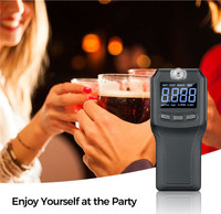 Alcoholímetro Digital de Alta Precisión OEM ODM con Sensor Electroquímico de Celda de Combustible, Precio de Alcoholímetro