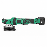 Polisseuse orbitale sans fil 18V sans balais avec plateaux de support de 125 mm/150 mm et vitesse variable