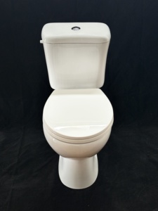 Китайские поставщики сантехника <span class=keywords><strong>WC</strong></span> Commode чаша Дешевая Керамическая умывальник из двух частей Унитаз для ванной комнаты - Product Image 3