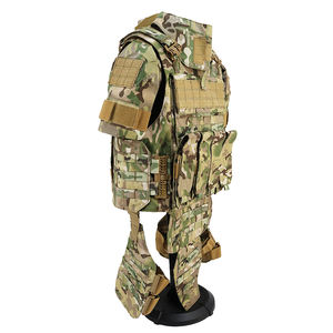 Chaleco Táctico de Protección Corporal Completa, Resistente a Puñaladas, con Sistema Molle, para Combate - Product Image 3