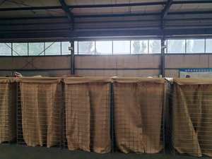 Bastione barriera di sabbia muro per il controllo di inondazione di protezione balistica difensivo formazione Base saldata rete metallica - Product Image 4