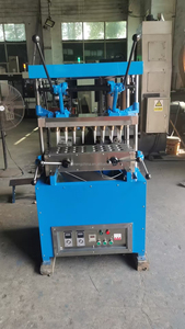 Machine électrique à 32 têtes pour la fabrication de cornets de gaufres, machine à façonner les cornets de crème glacée Cornetto, mini-formeuse pour coupes à biscuits - Product Image 6