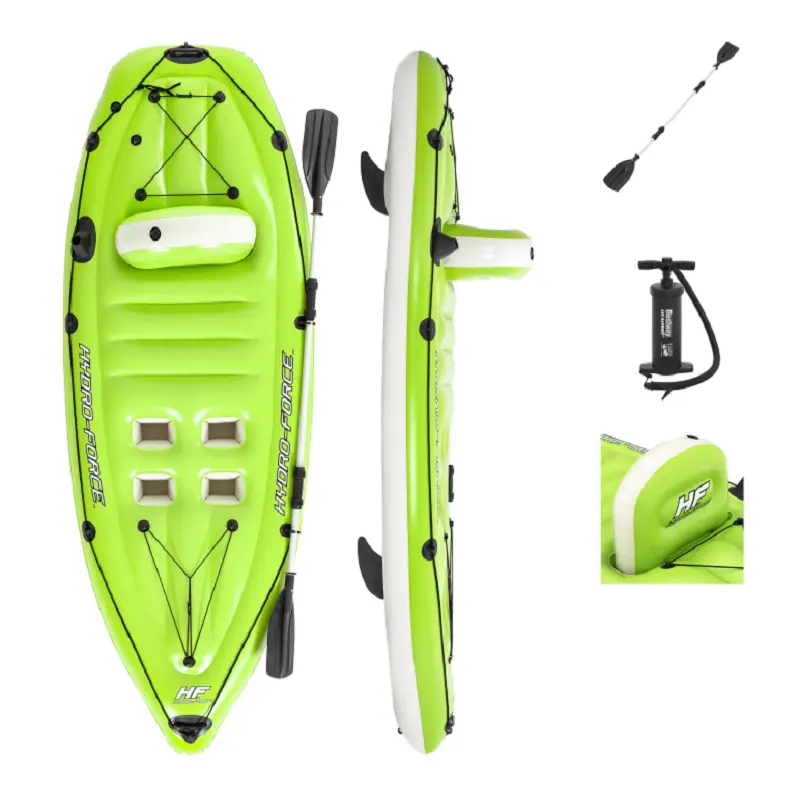 Avenli 65097 2.70m X 1.00m Koracle gonfiabile da pesca Kayak Set barche a remi gonfiabili
