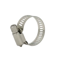 Collier de serrage double en acier inoxydable poli de type américain pour applications industrielles lourdes