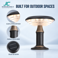 Lampe solaire de jardin extérieure personnalisée, étanche, à LED, pour clôture, portail, allée, éclairage paysager