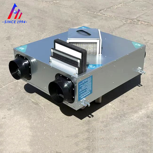 Ventilateur d'air frais à grand volume 13000m3/h, système de ventilation à récupération de chaleur PM Inverter pour centre commercial - Product Image 6