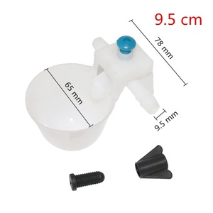 Abbeveratoio per Polli in Plastica, Ciotola Automatica Universale per l'Acqua, per Allevamenti - Product Image 5