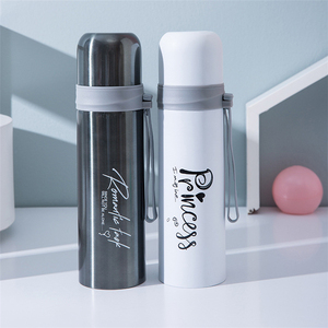 Bottiglia di acqua di Sport dell'acciaio inossidabile della tazza di caffè termica dell'ufficio della tazza di Thermos di vuoto multicolore all'ingrosso di alta qualità - Product Image 2