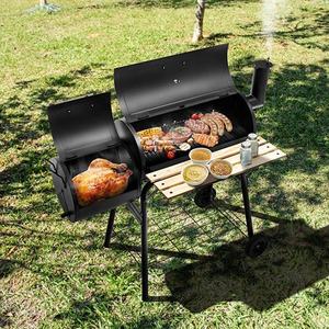 Grill Barbecue chariot fumeur Barbecue Commercial Barbecue Barbecue Grill avec 2 roulettes outils de cuisson sans fumée - Product Image 6