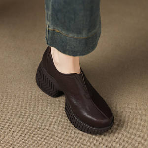 Botas de Nieve Modernas y Versátiles de Media Pantorrilla para Mujer, con Forro de Piel, Tacón Alto, para Otoño e Invierno - Product Image 6