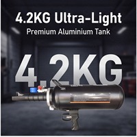9L Pneumatic Tire Bead Blaster XW 9AL Aluminum Air Tank Portable Tyre Inflator for Car Truck Tire Repair Workshop Tool