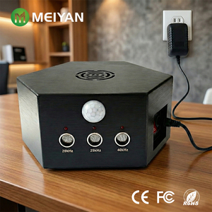 Répulsif à ultrasons pour <span class=keywords><strong>souris</strong></span> et rats, écologique, en métal, à 360 degrés, avec dispositif de dissuasion des animaux - Product Image 2