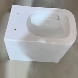 Ensemble WC Tornado couleur nature, WC <span class=keywords><strong>chic</strong></span>, WC Metro, Bidet, Nouveau WC, WC mat brillant, Sanitaire de boutique, <span class=keywords><strong>Commode</strong></span> de salle de bain - Product Image 4