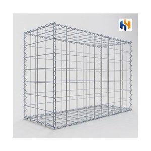 Commercio all'ingrosso buon prezzo galvanizzato roccia saldata gabbion canestro giardino recinzione gabbion per muro di contenimento - Product Image 5