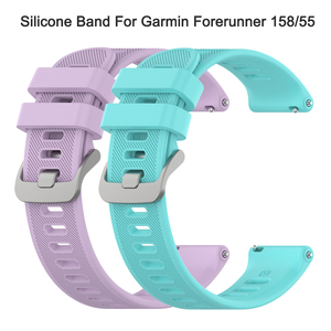 <span class=keywords><strong>Bracelet</strong></span> de style officiel de 20mm pour <span class=keywords><strong>Garmin</strong></span> <span class=keywords><strong>Forerunner</strong></span> 55 158 <span class=keywords><strong>Bracelet</strong></span> <span class=keywords><strong>Forerunner</strong></span> <span class=keywords><strong>245</strong></span> 645 musique <span class=keywords><strong>Bracelet</strong></span> en Silicone à dégagement rapide - Product Image 4