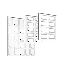 Feuille d'antenne RFID NFC autocollante en PVC durable avec puce IC pour cartes de visite et étiquettes logistiques de suivi d'actifs
