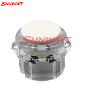 Arcade <b>Game</b> <b>Machine</b> 30mm Clear Body Round Momentary Buttons Built-in Microswitch Coin Pusher on Sale - Product Image 3