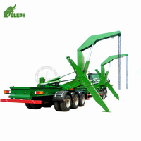 Auto chargement conteneur camion semi-remorque 37 tonnes 20 pieds 40 pieds conteneur côté chargeur côté élévateur chargeur ascenseur à vendre