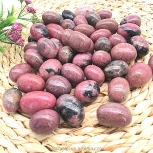 Commercio all'ingrosso di rhodonite curativo caduta voce rosa rhodonite pietra preziosa di cristallo lucidato caduta di cristallo per la decorazione domestica o <span class=keywords><strong>dij</strong></span> - Product Image 5