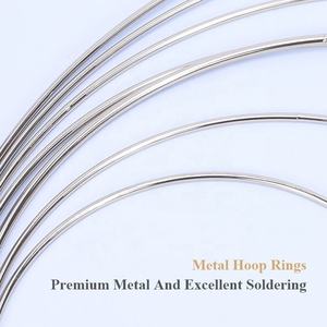 Realizzare ghirlande floreali per matrimonio appese alla parete macramè progetti decorazioni natalizie fai da te cerchi artigianali in metallo anelli a cerchio - Product Image 2