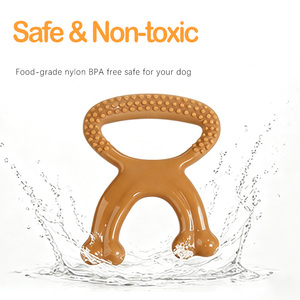 Juguete Masticable Interactivo para Perros con Sabor a Carne, de Nailon, con Forma de Cepillo de Dientes, para Uso Diario, OEM y ODM - Product Image 4